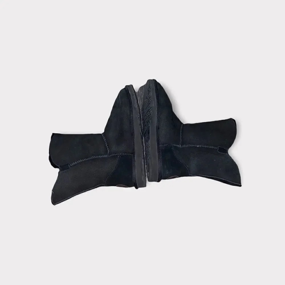 Lamo Black  Suede Winter Boots Size 9